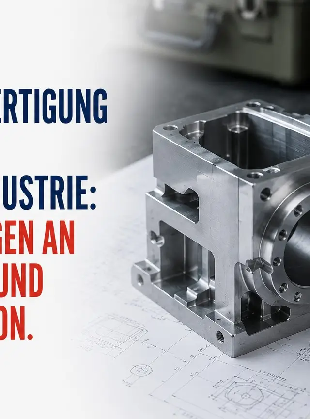 Präzisionsfertigung für die Rüstungsindustrie: Anforderungen an Zerspanung und Dokumentation 